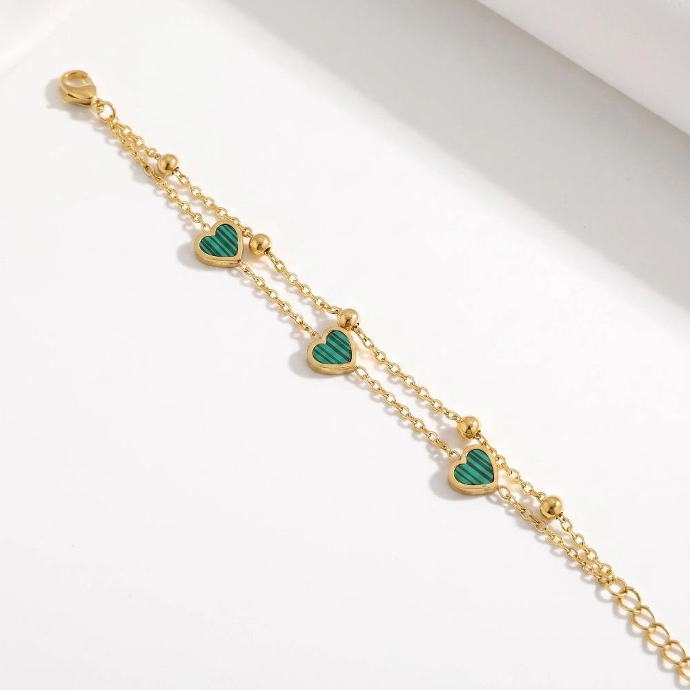 Double Heart Bracelet