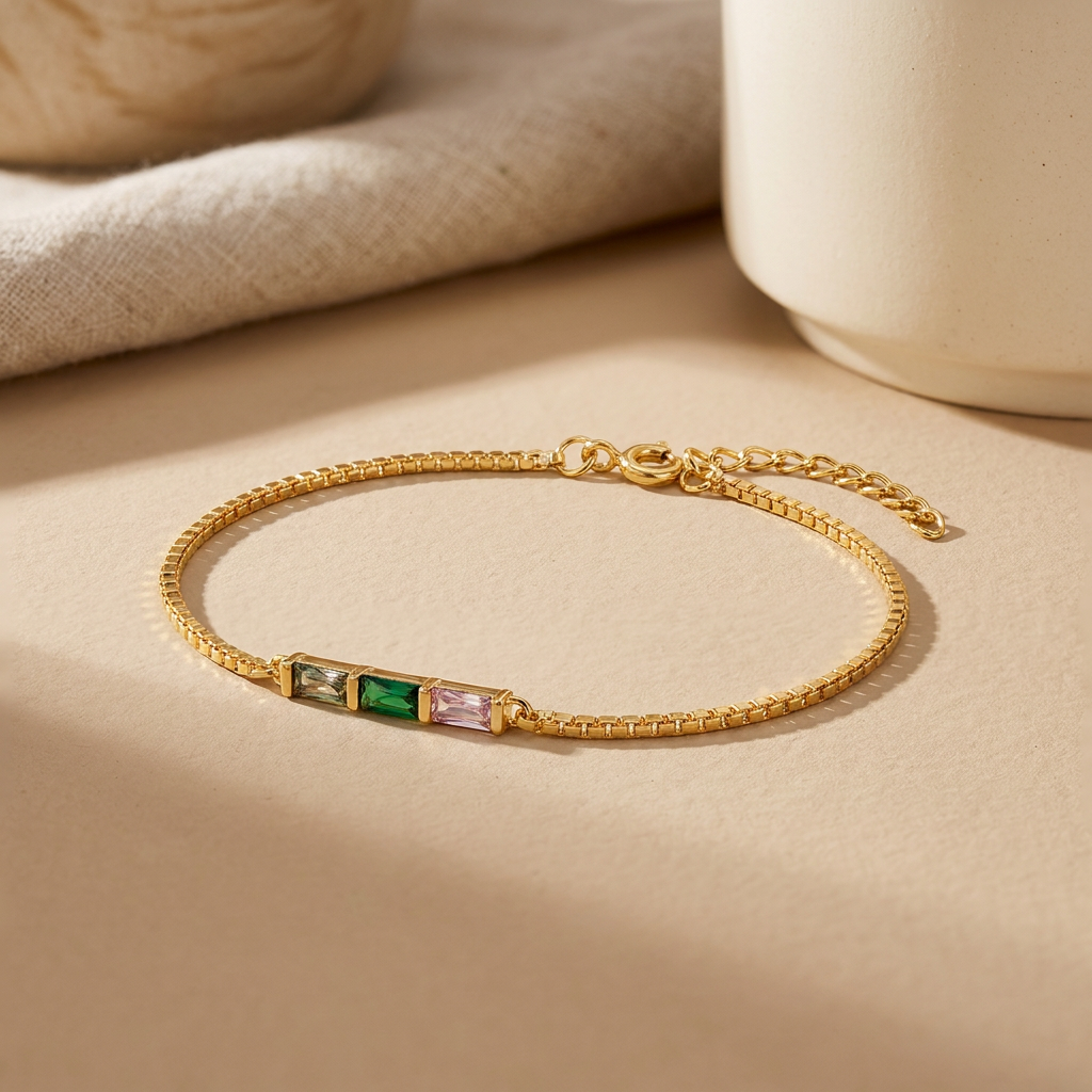 Baguette Bar Bracelet